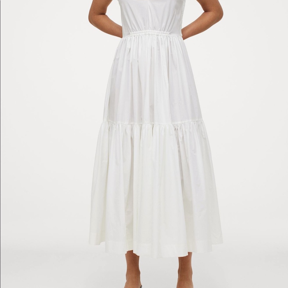 H&M voluminous full skirt dress bloggers favorite - Picture 9 of 16